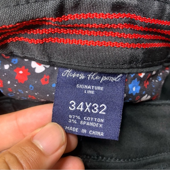 Across the Pond 34x32 Black Pants - Picture 6 of 6